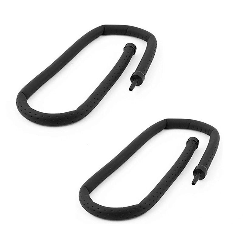 LDEXIN Aquarium Flexible Rubber Wall Air Curtain Bubble Tube for Fish Tank Soft Rubber Tube Hose Oxygen Diffuser Tube 45cm/17.8" Length - Image 1